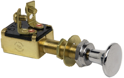 COLE HERSEE M-628-BP OFF-ON PUSH PULL SWITCH